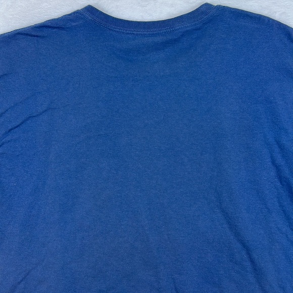 Anvil Men’s Short Sleeve Graphic T-shirt Blue Size 2XL - Picture 7 of 8
